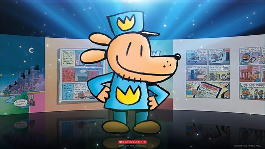 Counting up to Dav Pilkey's Dog Man: Twenty Thousand Fleas Under the Sea coming March 28th! Check out Dog Man's epic adventures from the beginning and you are sure to howl with laughter! Brad Alexander TheaterWorks USA #dogmanthemusical https://bit.ly/DogManBooks | Scholastic