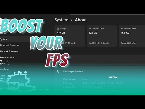 Increase Fps on intel integrated graphics easy well explained