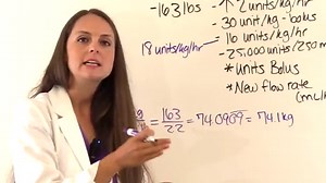 Heparin Drip Calculation Problems