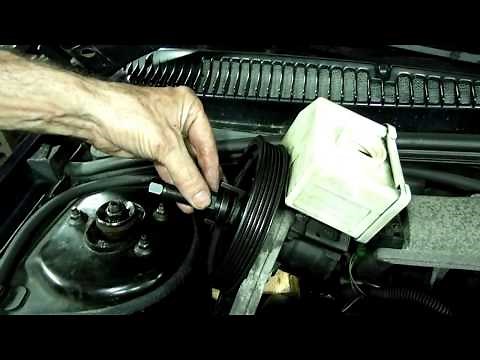 Power Steering Pump Replacement D.O.H.C.