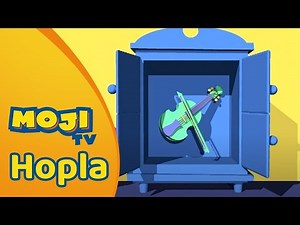 EEN VIOOL IN DE KAST 🎻 | HOPLA 🐇 | Nederlandse Kinderseries | MojiTV