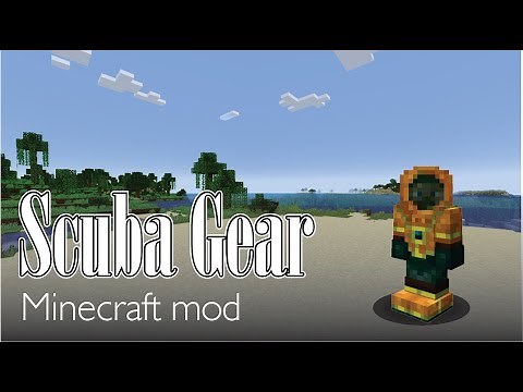 Scuba Gear Minecraft mod