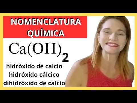 Hidróxido de calcio / Hidróxido cálcico / dihidróxido de calcio / Ca(OH)2 / nomenclaturas químicas