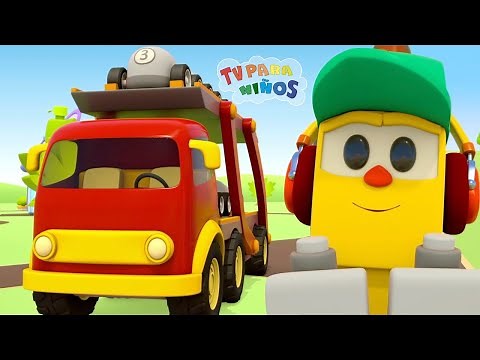 TV Para Niños - Lifty, la carretilla elevadora, ayuda a Leo y sus amigos