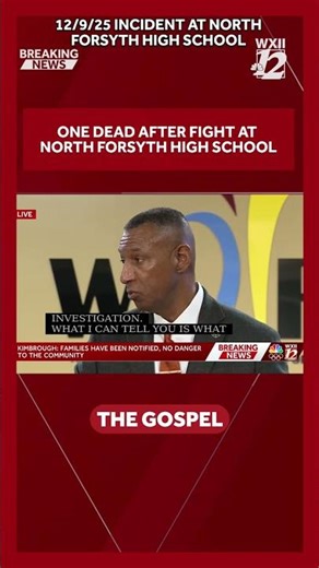 One dead after fight at North Forsyth High School