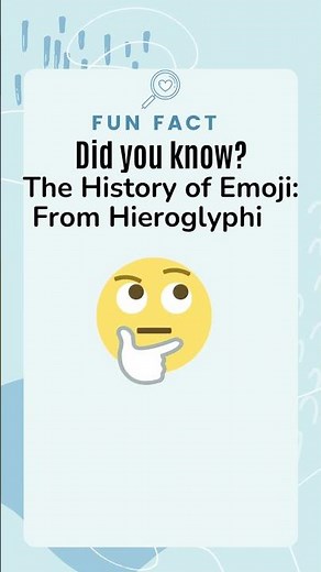 The History of Emoji: From Hieroglyphics to Emoticons #FunFacts #EmojiHistory #DigitalCulture