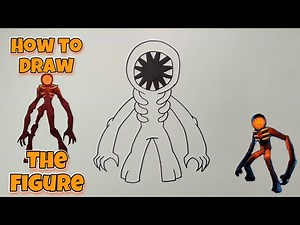 ROBLOX DOORS | How To Draw The Figure #drawing #robloxdoors