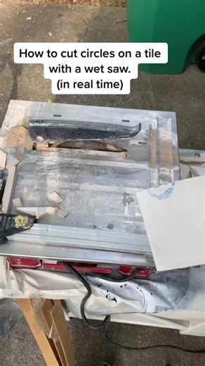 50K views · 560 reactions | Kitchen backsplash coming along! Here’s how I cut curves on my wet saw. | DeLancey DIY | Facebook