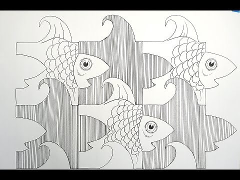 How to make a Tessellation - step by step tutorial