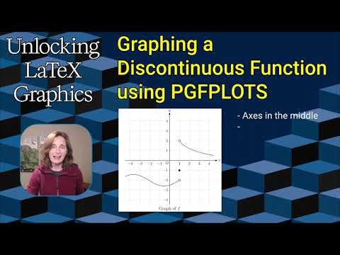 Graphing a Discontinuous Function with PGFPLOTS (Unlocking LaTeX Graphics Episode 56)