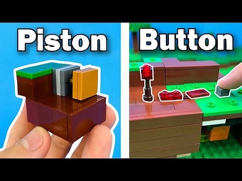 I Built Working LEGO Minecraft Redstone...