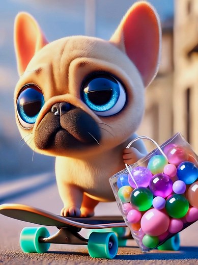 Adorable Cartoon Dog Animation for Kids