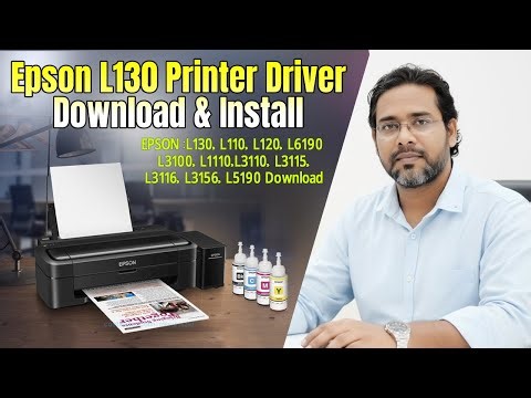 How to Epson L130 Driver install ।। L130 Printer Driver Download & install 100% in 2026