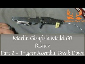 Glenfield Model 60 Part 2 Trigger Assembley Complete Break Down