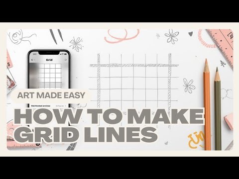 How to Make Grid Lines for Sketching | Step-by-Step Tutorial for Beginners