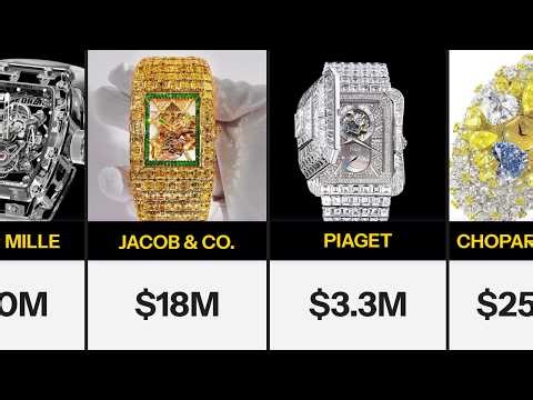 The Most Expensive Watches in the World (2M - 55M)