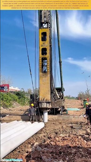 Fondations Modernes : L'Enfouissement Précis des Piliers de Pierre