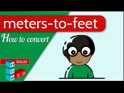 meters to feet | how to convert
