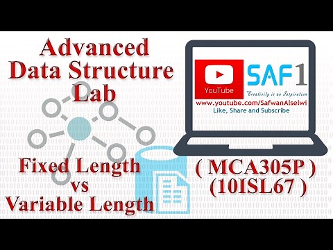 8 Fixed Length vs Variable Length Records in File Structure
