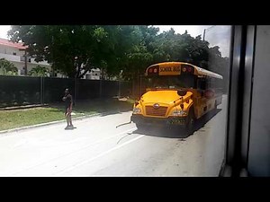 2014 bluebird propane vision school bus ride