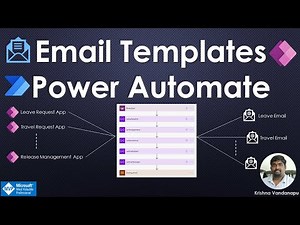 Email Templates Power Automate