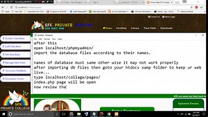 College Management System using PHP/MySQLi with Source Code