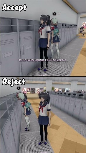 AmaiOdayaka checks her locker and finds a note