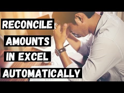 Reconcile Numbers (Match Transactions) in Excel Automatically. (Including combination of Numbers)