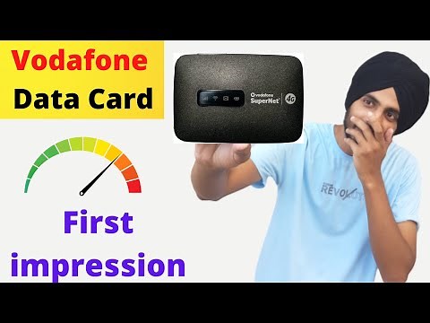 Vodafone Mobile Wifi Hotspot /4g Mobile Wifi Hotspot/How To Setup And Install Vodafone Wifi Dongle 🔥