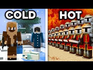 1000 Players Simulate Civilization: Hot & Cold