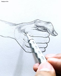 114K views · 63 reactions | How to draw hand easy technique  #pencildrawing #artwork | Sanjay m Arts | Facebook