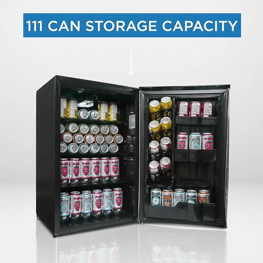 Danby Mini Fridge Highlight Video - DAR044A9SLDB