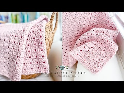 How to Make an Easy Crochet Baby Blanket