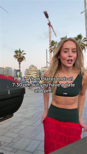 ‏B for effort. | pilates