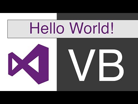 Visual Studio - VB.net - Hello World