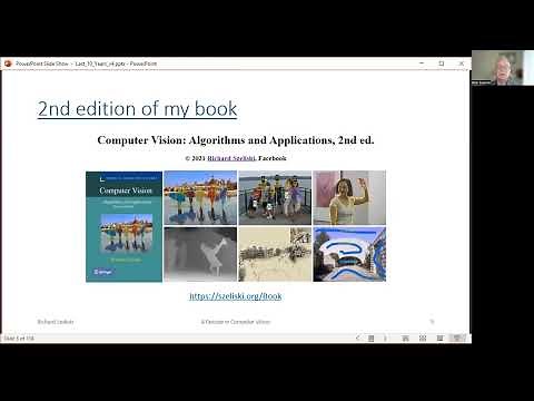 A Decade in Computer Vision - Prof. Richard Szeliski, University of Washington, U.S
