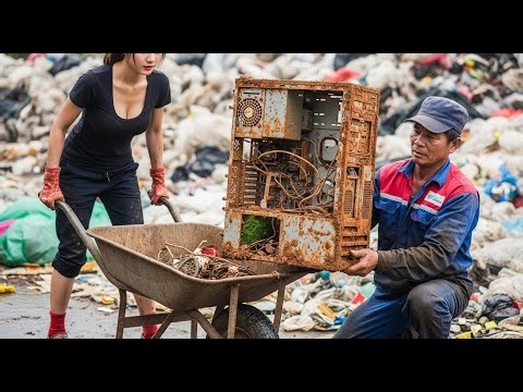Reviving Abandoned Electronics - Old Computer & TV Restoration