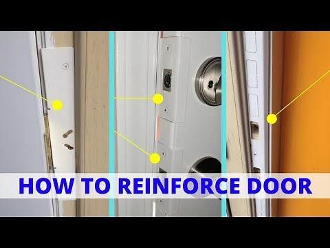 How to Reinforce Door Frame and Hinges!