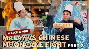 267 reactions · 48 shares | Malay VS Chinese Mooncake Fight P2 葉...