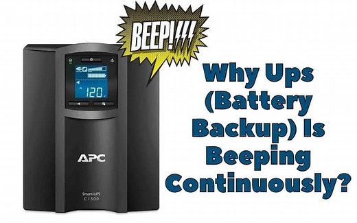 UPS Beeping Continuously? How To Silence Battery Backup Beeping