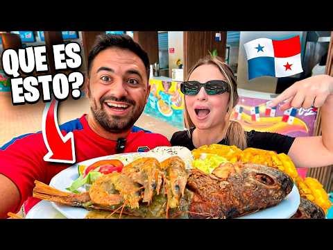 Trying STREET FOOD in PANAMA 🇵🇦