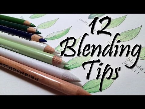 12 Blending Tips for Colored Pencils