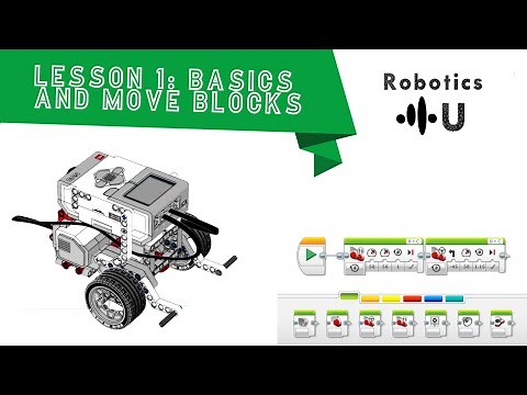 EV3 Programming: Getting your robot to move!