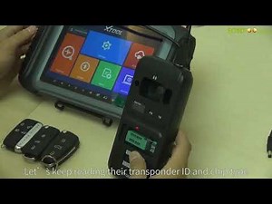 Xtool X100 Pad Elite KC501 Read remote frequency of 3 keys