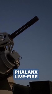 Watch a Phalanx gun system light up the night sky during live fire #navy #sailors #weapons #livefire #military #defense #troops #veterans | Military Times