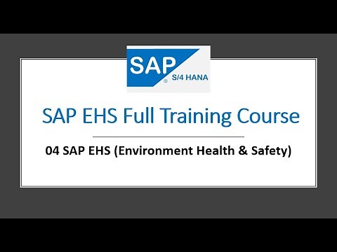 04 SAP EHS (Environment, Health & Safety) Specifications Configuration #sap #sapehs #ehs #spec