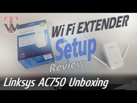 Linksys AC750 Wifi Range Extender Unboxing, Setup & Review