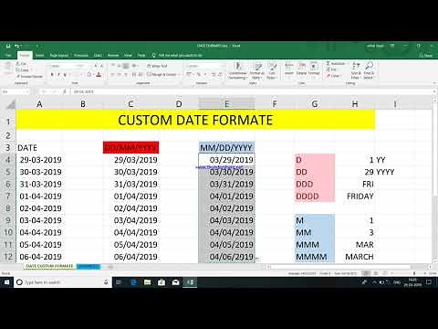 how to date format change in excel (dd/mm/yyyy) to (mm/dd/yyyy)
