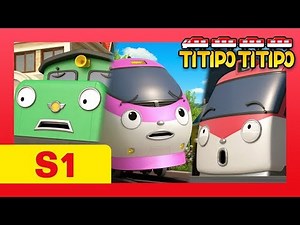Titipo S1 full episodes Compilation l EP 14-17 (45 mins) l Train shows for kids l Titipo TItipo