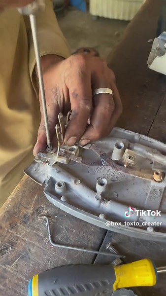 How to repair old damage iron . Amazing restoration #trending #yp #viralvideos #tiktokindia #foru